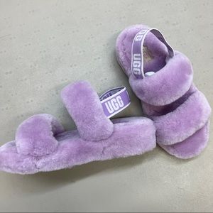 PURPLE UGG SLIPPERS